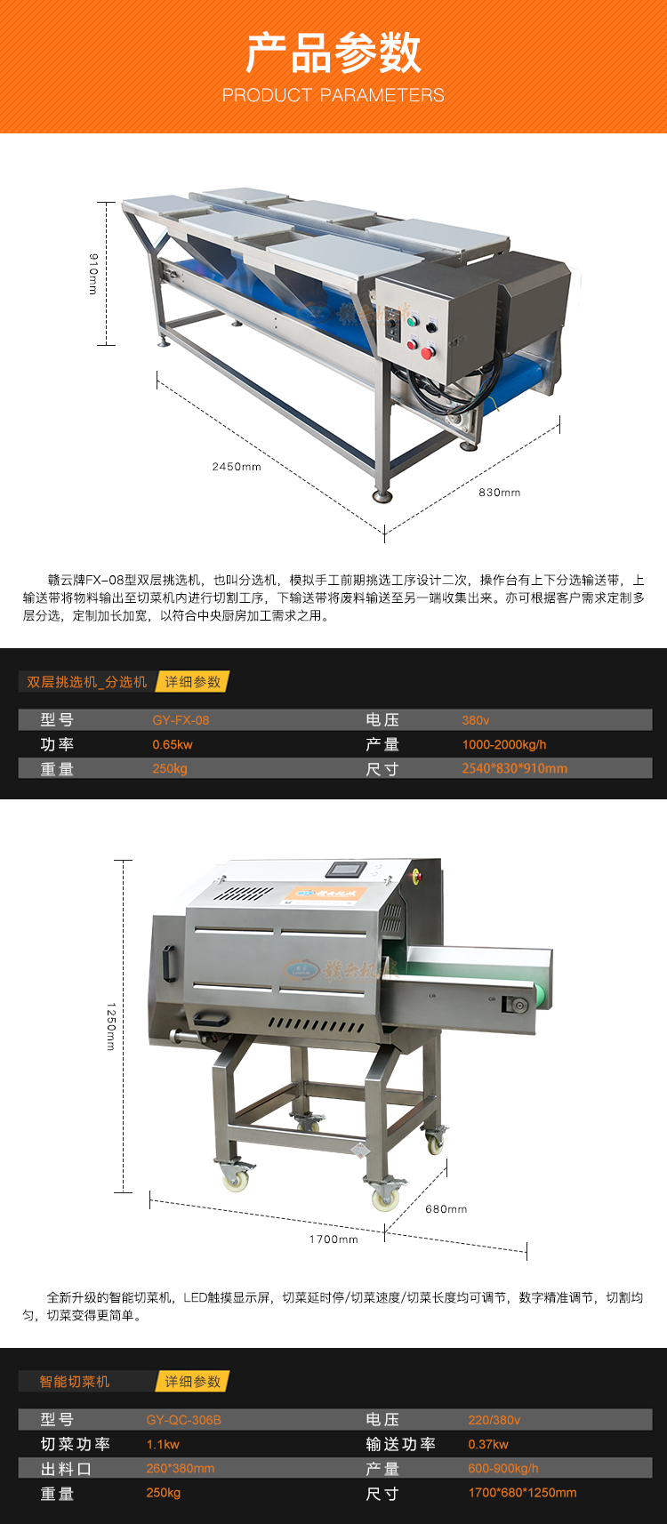 中央廚房果蔬加工流水線設備葉菜加工清洗整套機器(圖9)